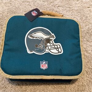 Philadelphia Eagles Insulated Lunch Bag Helmet Logo NFL NWT